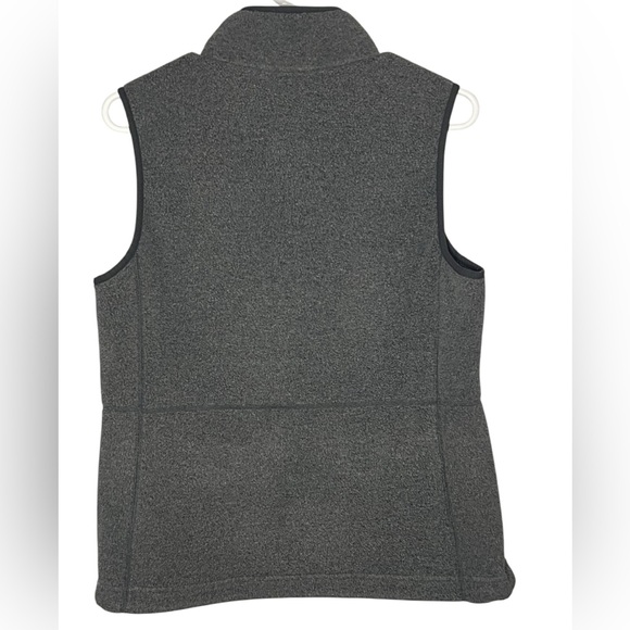 L.L. Bean Women’s Small Gray Fleece Vest - Picture 2 of 4